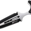 Mtech Push Dagger Black Double Edge