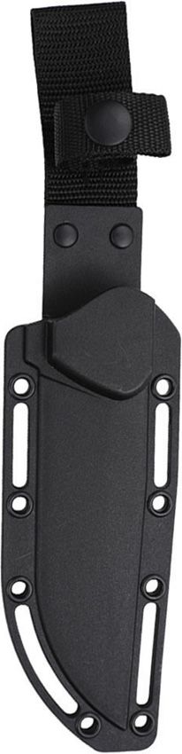 Mtech Fixed Blade 4in Black Canvas Micarta