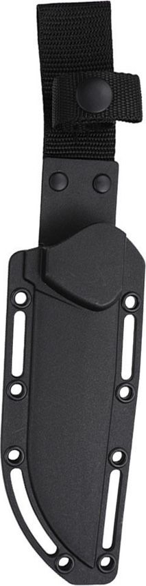 Mtech Fixed Blade 4in Red Acrylic Drop Point