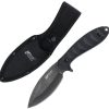 Mtech Fixed Blade Black SW 4" Black G10 Kydex Sheath