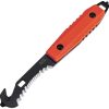 Mtech Fixed Blade Guthook Red 2.5in Serrated