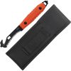 Mtech Fixed Blade Guthook Red 2.5in Serrated