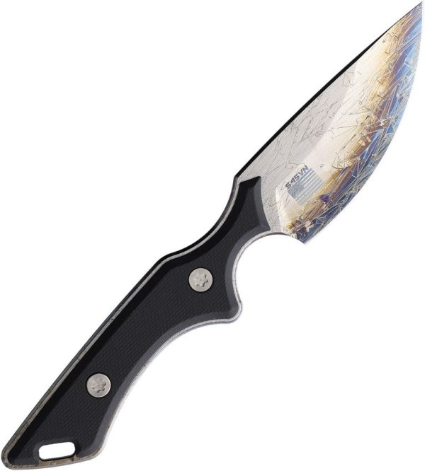 Mike Taylor Skalpel Fixed Blade S45VN Black G10 Knife