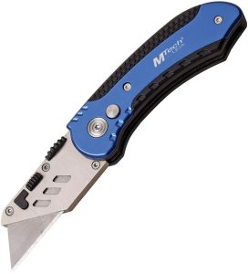MTech Button Lock Utility - Black and Blue