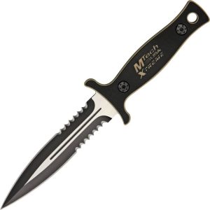 MTech Xtreme Boot Knife 440C Dagger - Micarta Handle