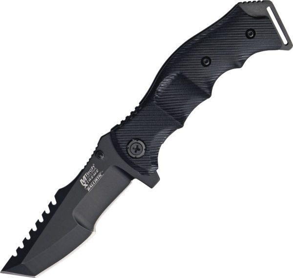 MTech Xtreme Tactical Fighting Knife 440C Stainless Folding