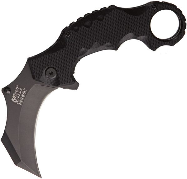 MTech Xtreme Hawkbill Karambit Linerlock - Black Synthetic