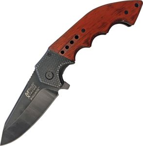 MTech Xtreme Xtreme Wood A/O Tanto - Pakkawood Handle