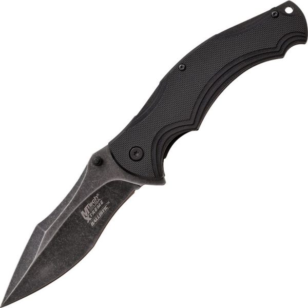 MTech Xtreme Linerlock Black Assisted Opening Knife