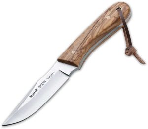Muela Bison Fixed Blade - Olive Drop Point