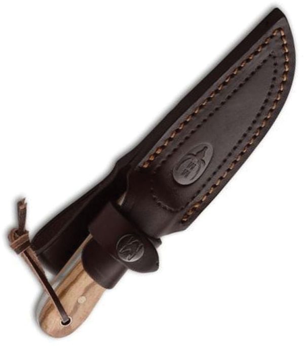 Muela Bison Fixed Blade - Olive Drop Point