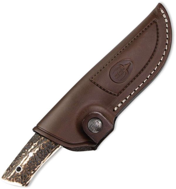 Muela Kodiak Fixed Blade - Stag Drop Point