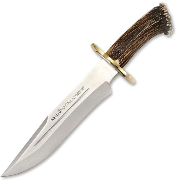 Muela Magnum Bowie 26 MoVa Stag Handle Fixed Blade