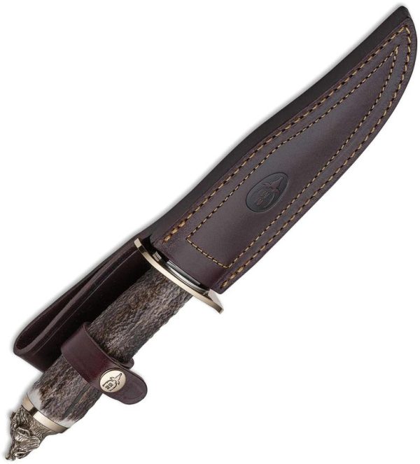 Muela Wildboar Bowie Stag 1.4116 Stainless