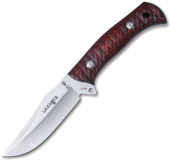 Muela Lakhota Red Sandalwood 1.4116 Fixed Blade