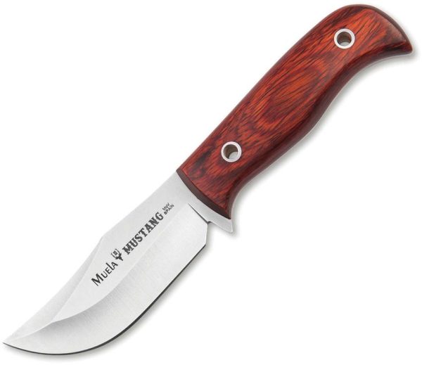 Muela Mustang Sandalwood X50CrMoV15 Fixed Blade