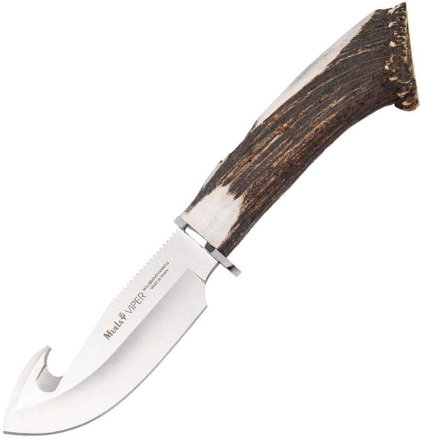Muela Viper-11S Stag Fixed Blade - Guthook Stainless