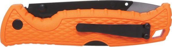 Muddy SWAP Lockback Orange 3.5in Replaceable Blade
