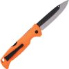 Muddy SWAP Lockback Orange 3.5in Replaceable Blade