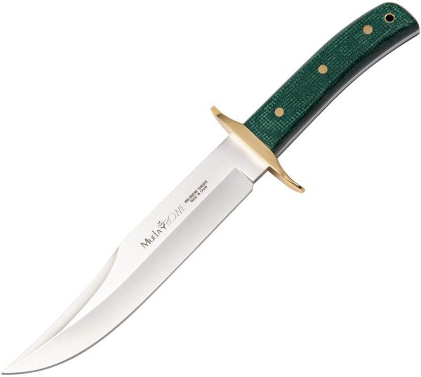 Muela Classic Bowie - 1.4116 Stainless Green Micarta