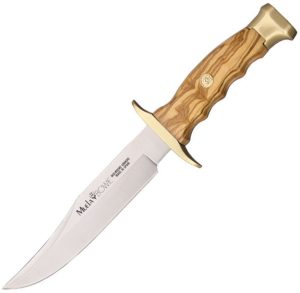 Muela Bowie Fixed Blade - Olive Wood Stainless Steel