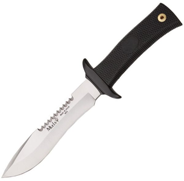 Muela Fixed Blade 10.625in - Stainless Sawback