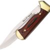 Muela Folding Bowie Linerlock - Coral Wood 7 inches