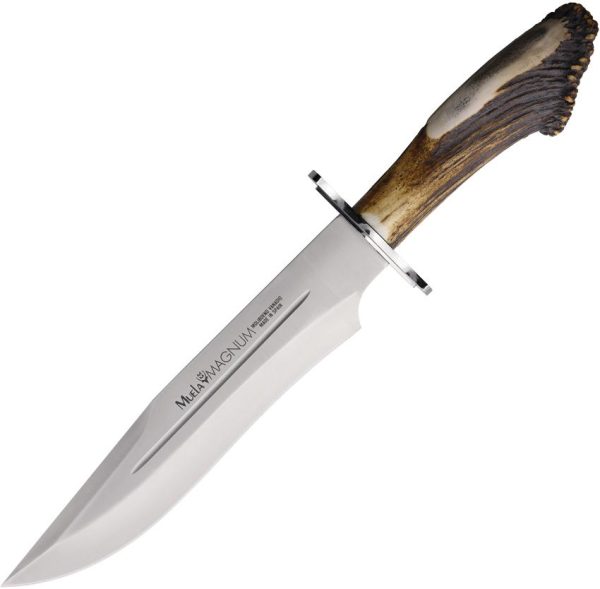 Muela Magnum Bowie - Crown Stag 10.25 inches