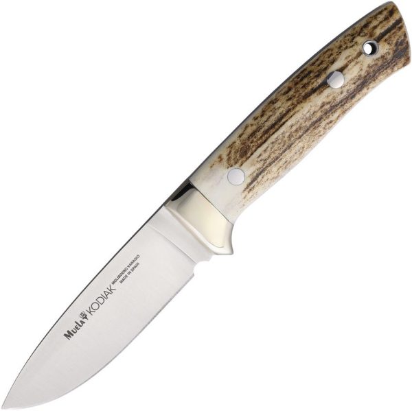 Muela Kodiak Fixed Blade - Stag Bone Drop Point