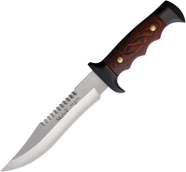Muela Fixed Blade - Sawback Clip Point 6.25 inches