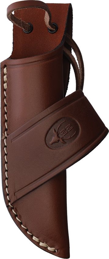 Muela Mustang Fixed Blade - Brown Wood Handle