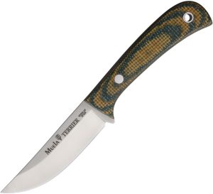 Muela Terrier Camo Fixed Blade - Micarta