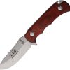 Muela ATB-9R Fixed Blade - Brown Wood