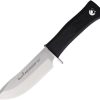 Muela Aborigen Fixed Blade - Black Rubber