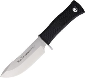 Muela Aborigen Fixed Blade - Black Rubber