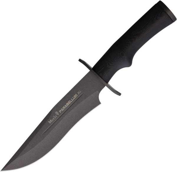 Muela Parabellum Bowie Fixed Blade - Gray MoVa Micarta
