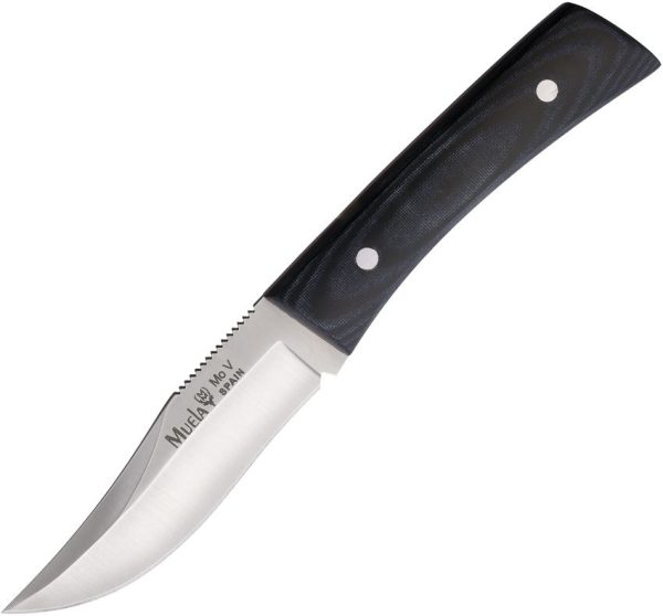 Muela Fixed Blade Black - Compact 1.4116 Stainless