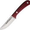 Muela Terrier Fixed Blade Red - 14C28N Sandvik Steel