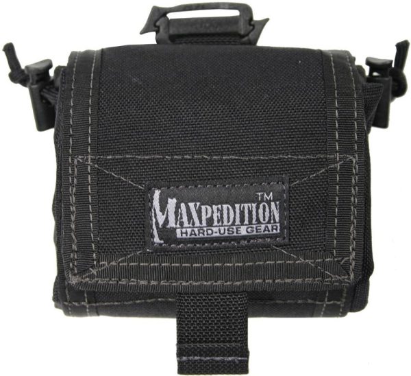 MX209B.jpg Maxpedition Mega Rollypoly Folding Pouch Black