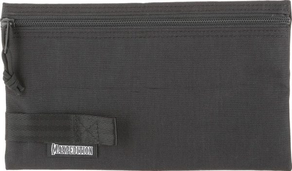 MX2129B.jpg Maxpedition Two-Fold Pouch Black 6x10 500D Nylon