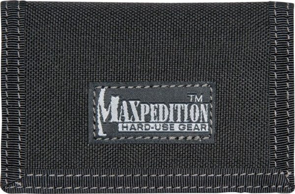 MX218B.jpg Maxpedition Micro Wallet Black Ballistic Nylon