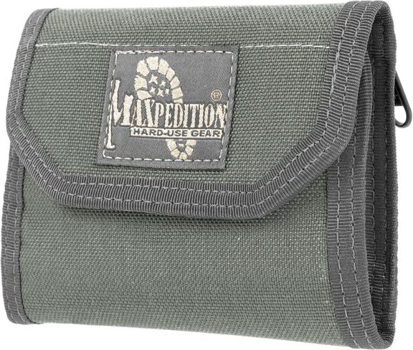 MX253F.jpg Maxpedition CMC Wallet Foliage Green - Multi-Currency