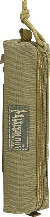 Maxpedition Cocoon Pouch Khaki - Full-Length Zipper
