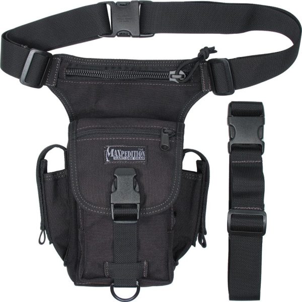 Maxpedition Thermite Versipack Black Tactical Waist Bag EDC