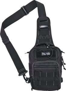 MX419B.jpg Maxpedition Remora Gearslinger Black Tactical Shoulder Bag