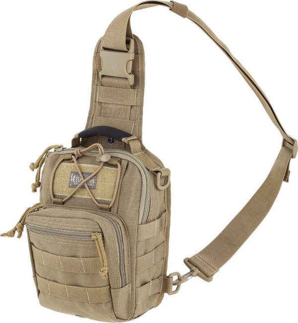 MX419K.jpg Maxpedition Remora Gearslinger Khaki Tactical Shoulder Bag