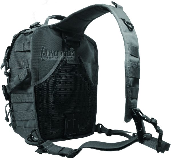 Maxpedition Malaga Gearslinger Black Tactical Shoulder Sling Pack