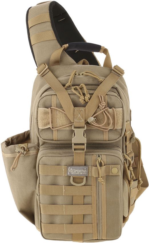 Maxpedition Sitka Gearslinger Khaki Tactical Sling Bag
