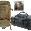 Maxpedition Dopple Duffel Black Adventure Travel Bag PALS