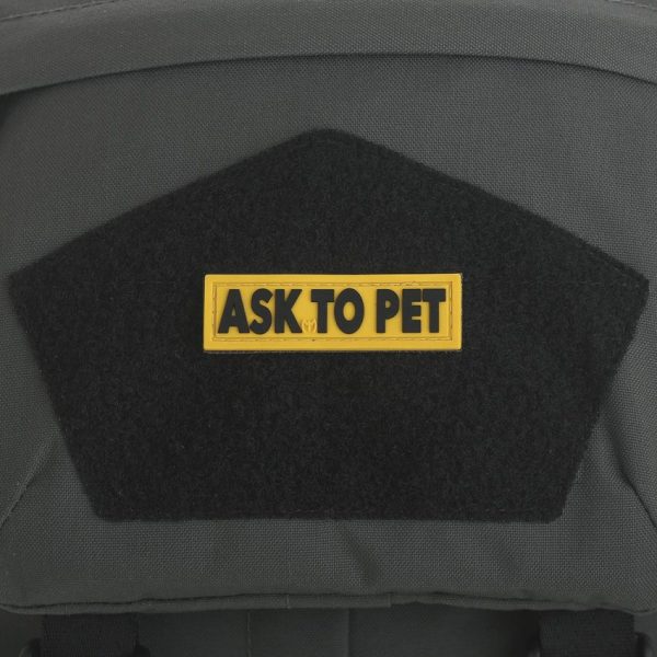 Maxpedition Ask To Pet Patch Full Color 2.5x0.75